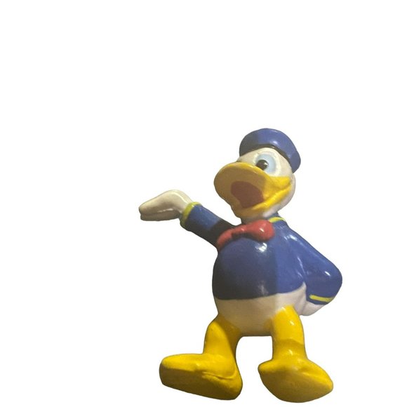 Action Figure Disney 1990s Donald Duck Waving Vintage 2.5" Tall - Picture 3 of 3
